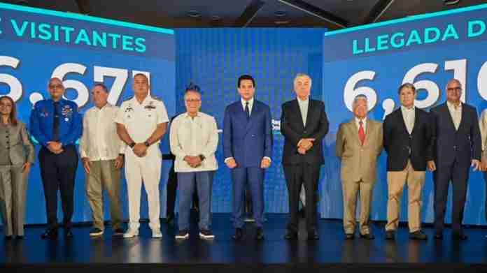 RD rompe récord con llegada 6.6 millones visitantes